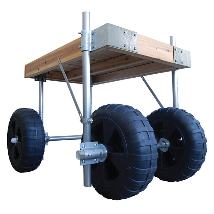 Stationary Dock Wheels