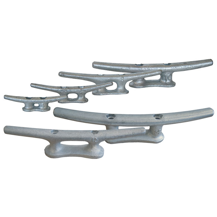 Dock Edge Galvanized Cast Iron Cleats - (6 sizes)