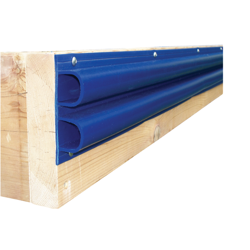 Dock Edge Air Cushion Double D Bumper Profile (2 Colors)