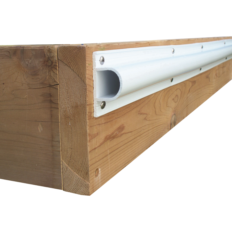 Dock Edge Air Cushion Single D Bumper Profile