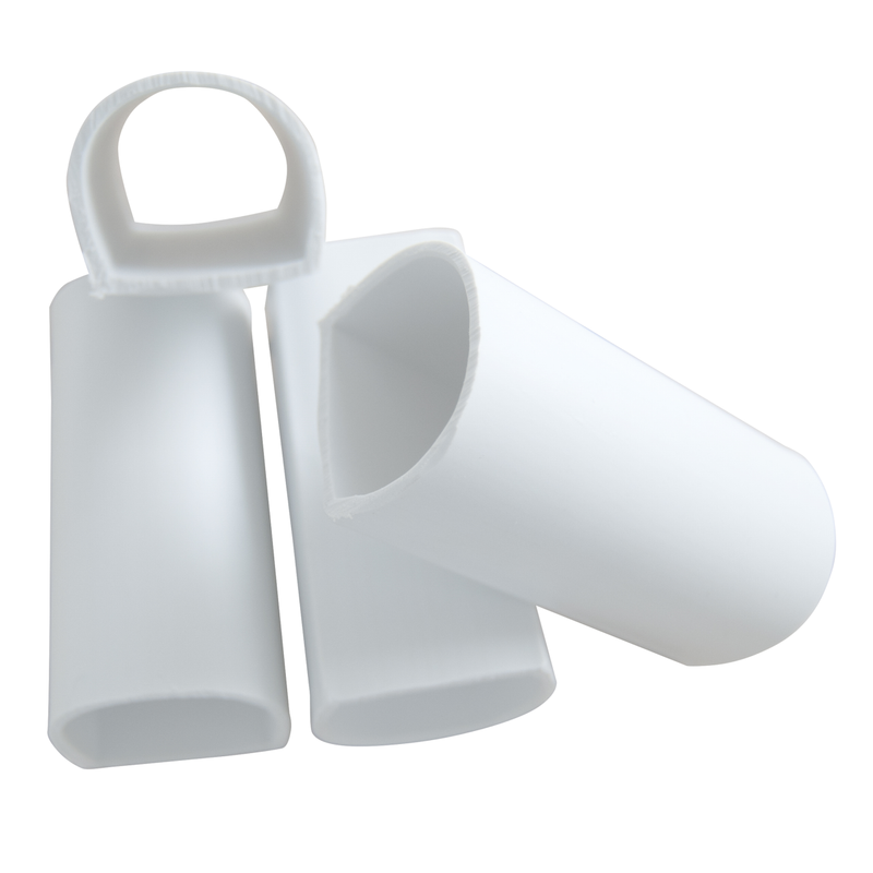 Dock Edge Air Cushion Double D Bumper Profile (2 Colors)