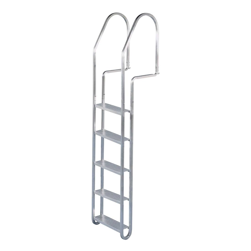 Dock Ladder - Dock Edge Quick Release Aluminum 3, 4 & 5 Step Options