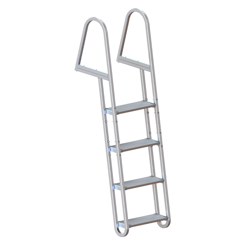 Dock Ladder - Dock Edge Quick Release Aluminum Stand-Off 3, 4, 5 & 7 Step Options