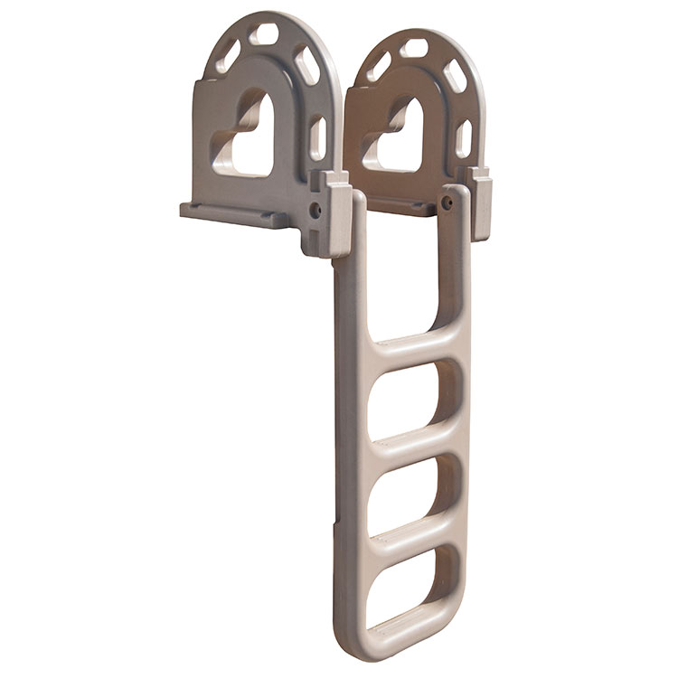 Dock Ladder - Dock Edge 4 Step Rotomolded Polyethylene Flip-Up