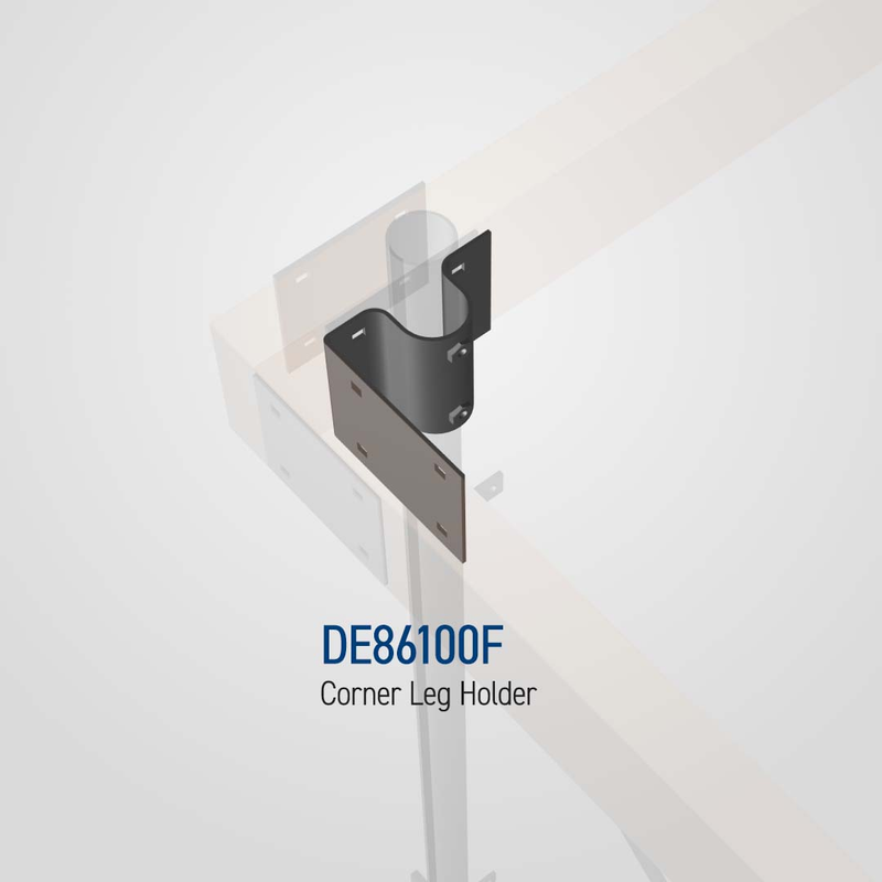 Dock Edge Stationary Dock Inside Corner Leg Holder DE86100F